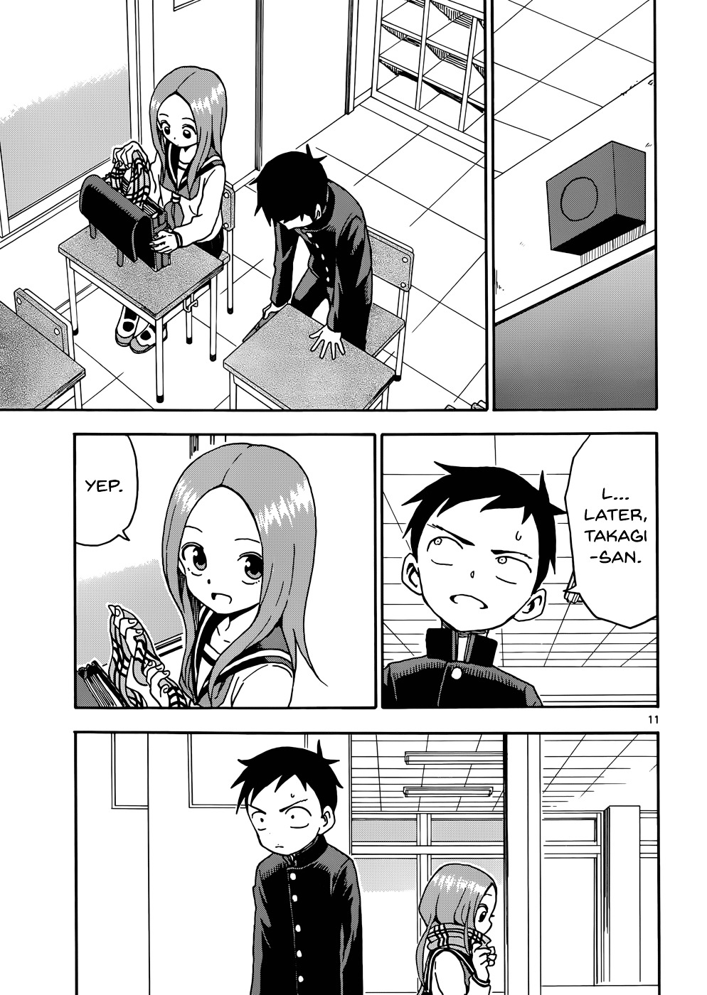 Karakai Jouzu No Takagi-San chapter 45 - page 11