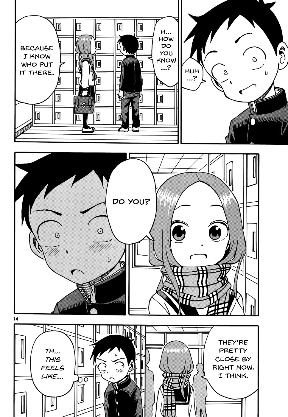 Karakai Jouzu No Takagi-San chapter 45 - page 14