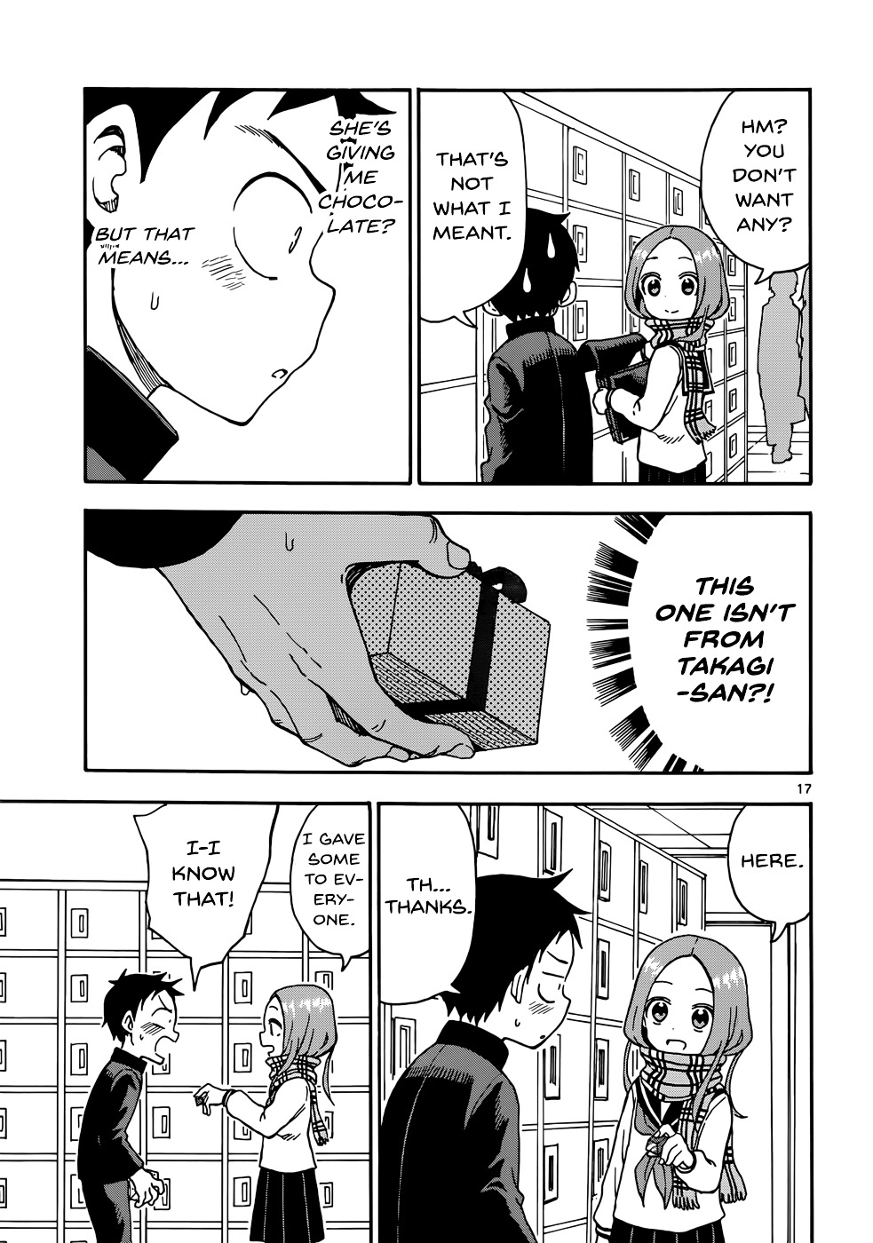 Karakai Jouzu No Takagi-San chapter 45 - page 17