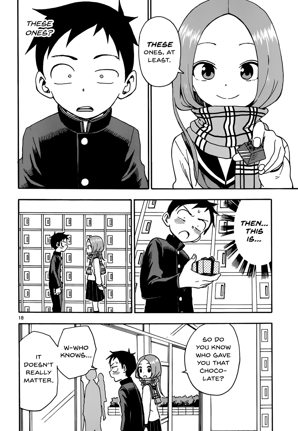 Karakai Jouzu No Takagi-San chapter 45 - page 18