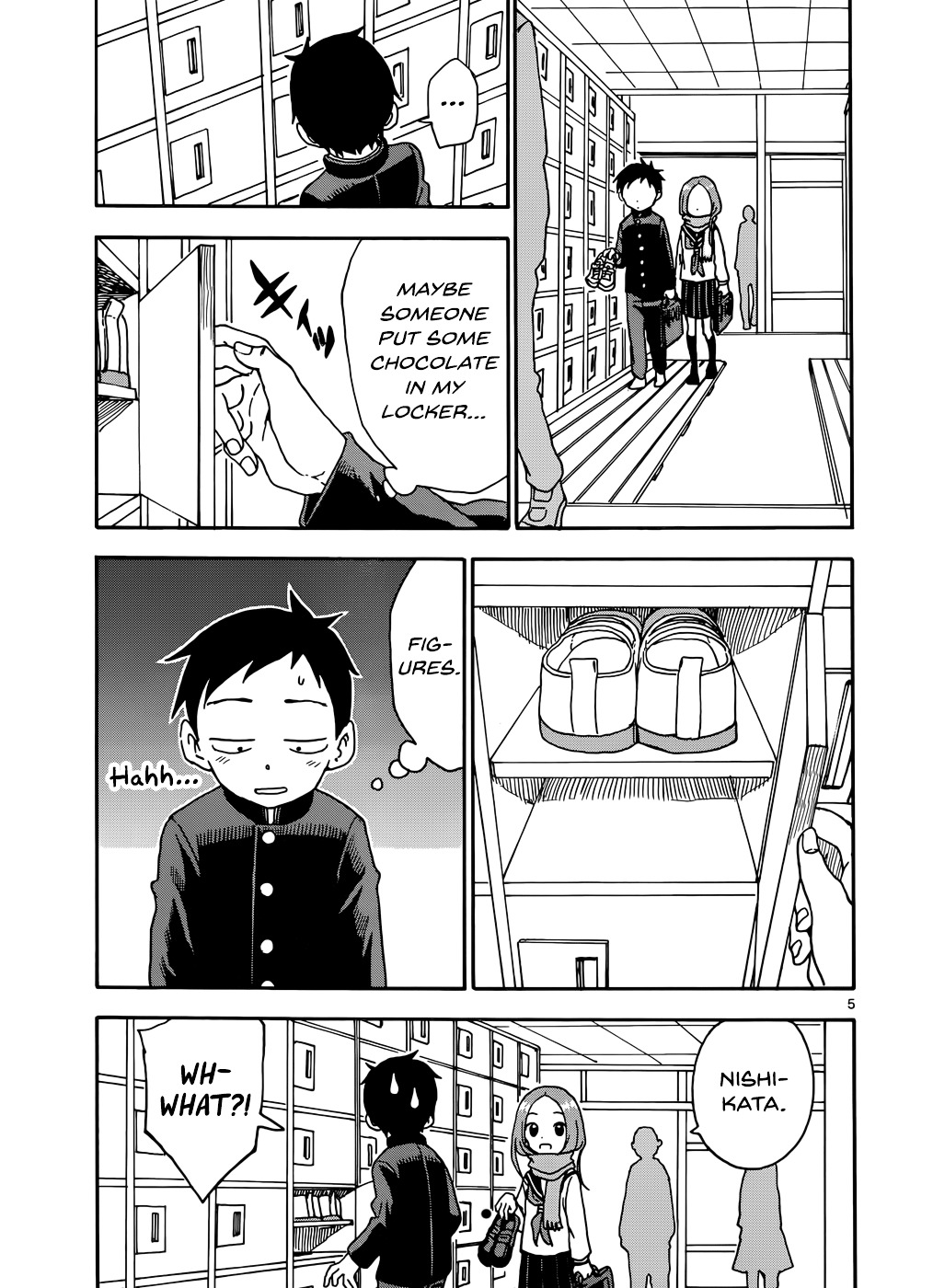 Karakai Jouzu No Takagi-San chapter 45 - page 5