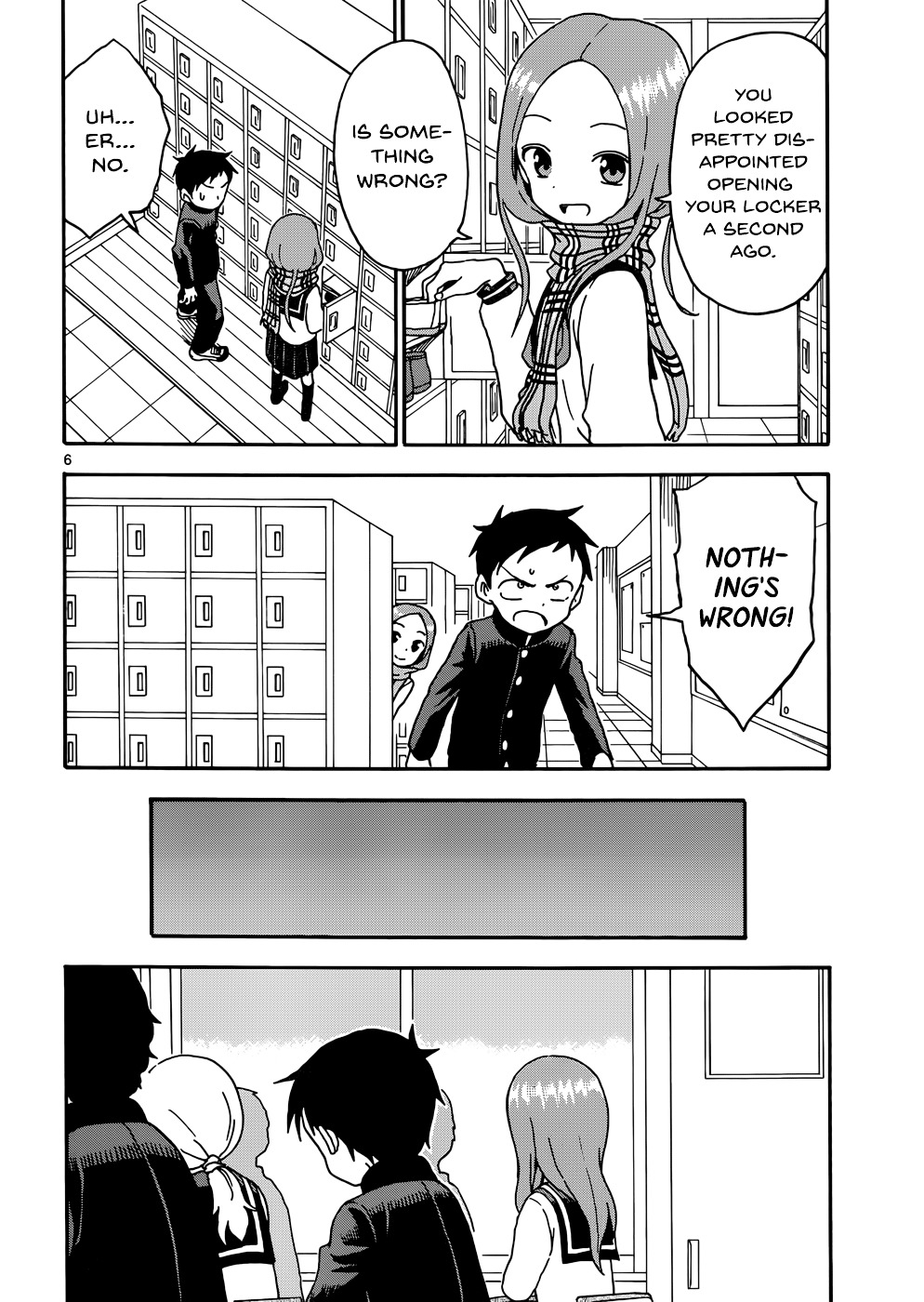 Karakai Jouzu No Takagi-San chapter 45 - page 6