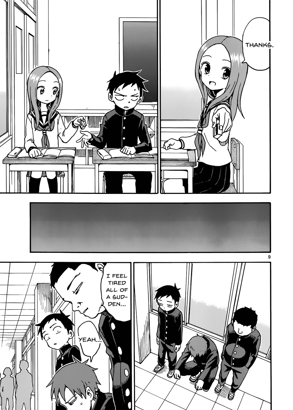 Karakai Jouzu No Takagi-San chapter 45 - page 9
