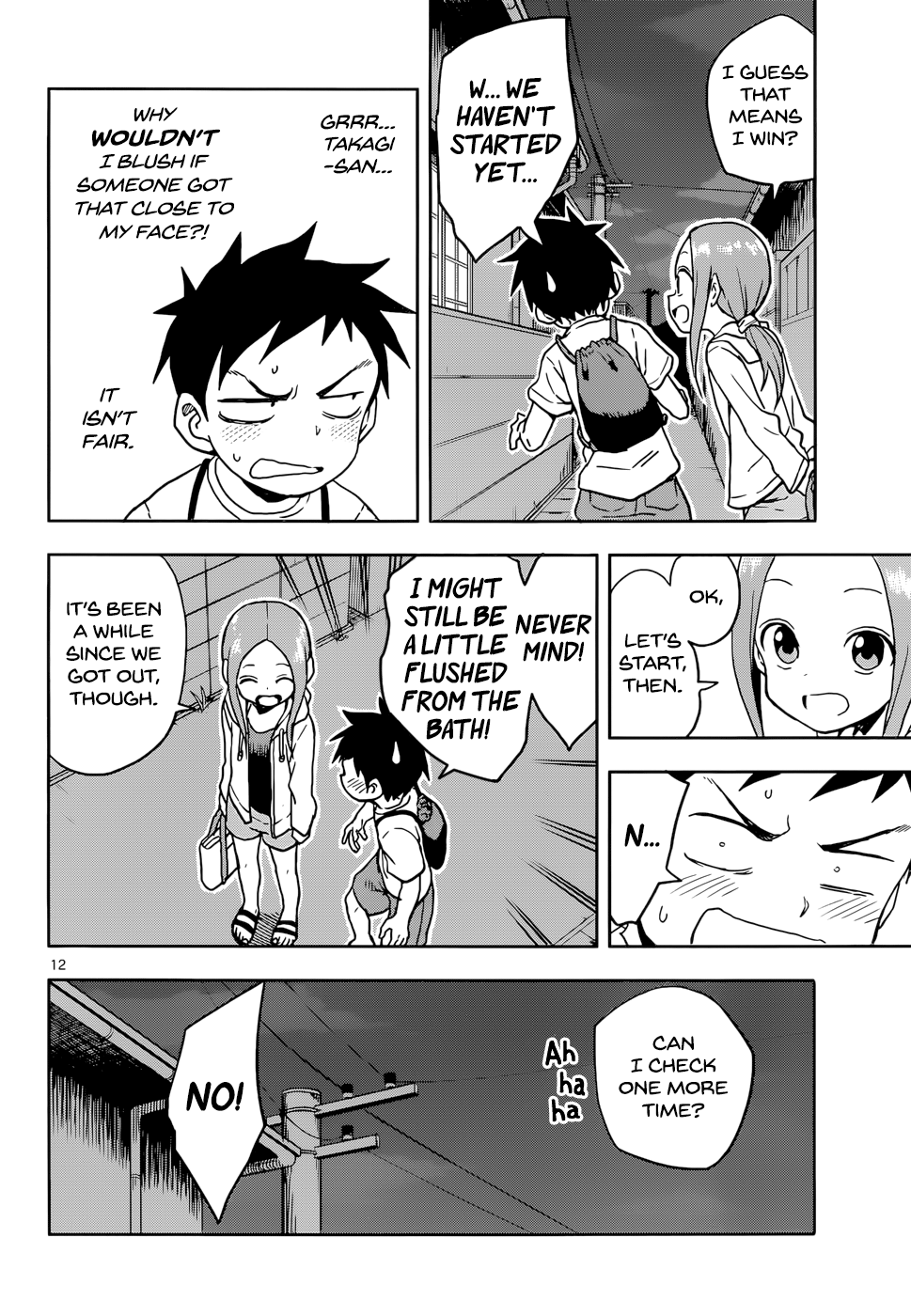 Karakai Jouzu No Takagi-San chapter 109 - page 12