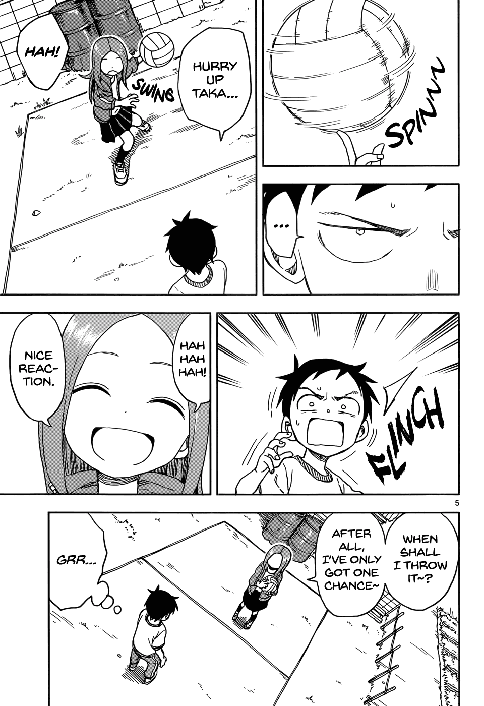 Karakai Jouzu No Takagi-San chapter 75 - page 5