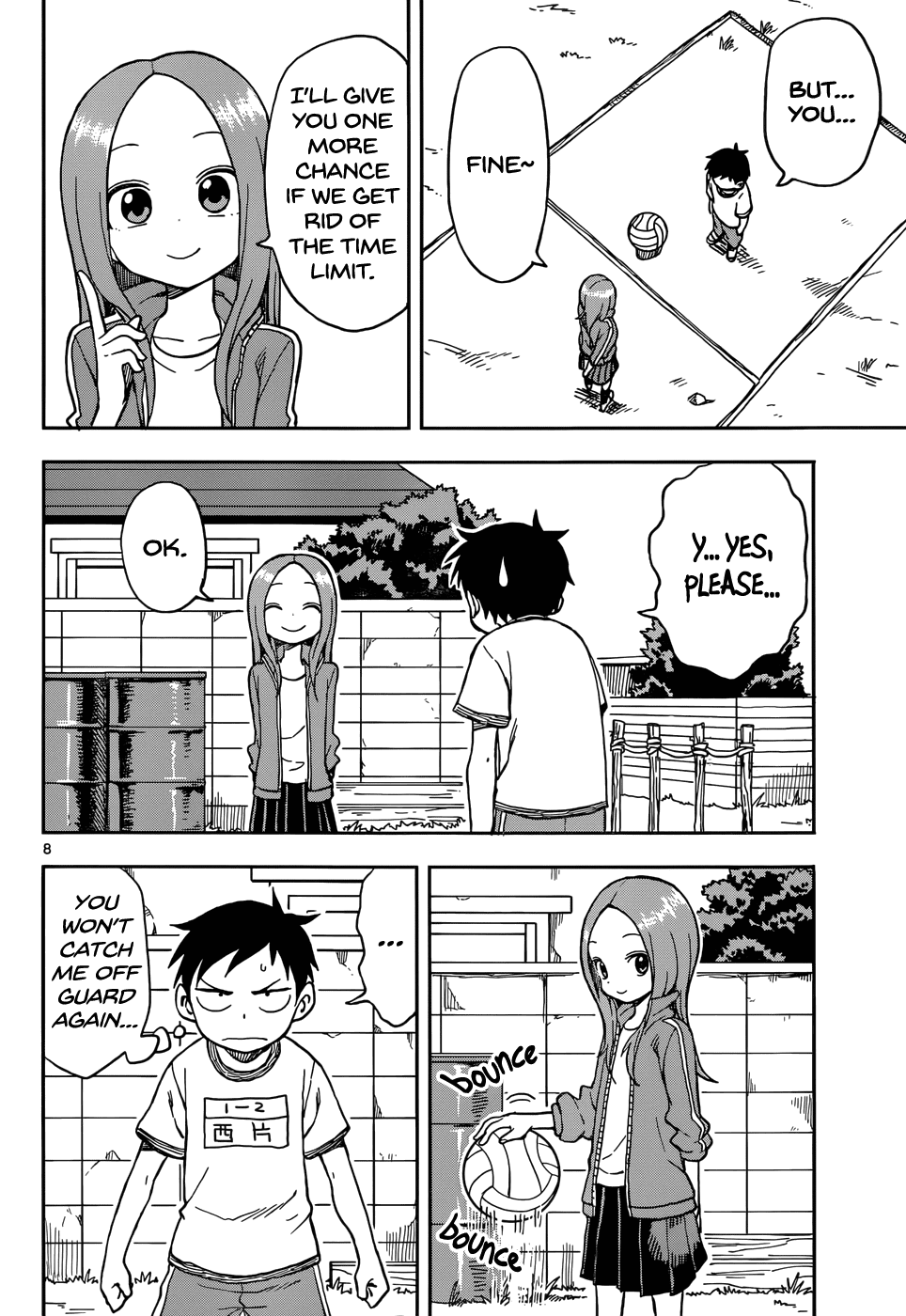 Karakai Jouzu No Takagi-San chapter 75 - page 8