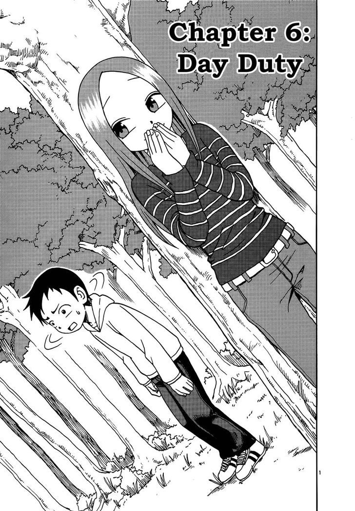Karakai Jouzu No Takagi-San chapter 6 - page 1