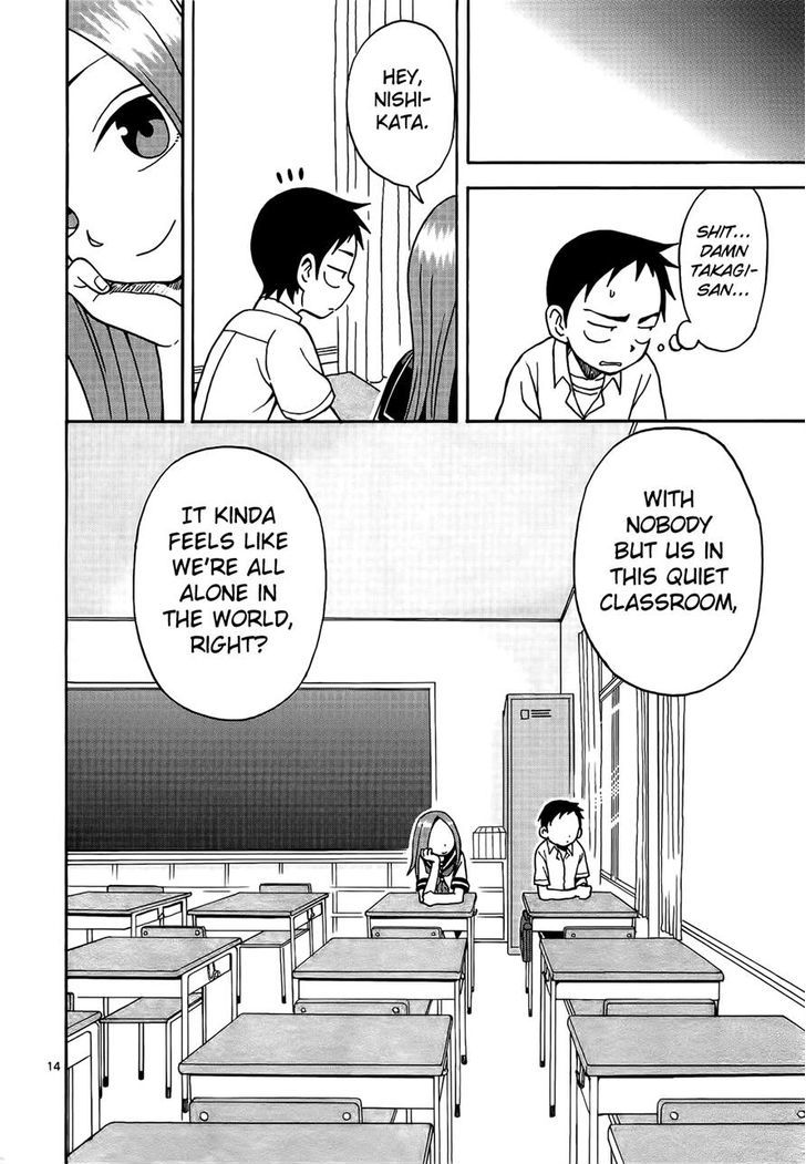 Karakai Jouzu No Takagi-San chapter 6 - page 14