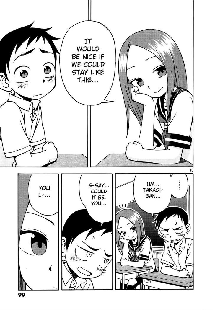 Karakai Jouzu No Takagi-San chapter 6 - page 15