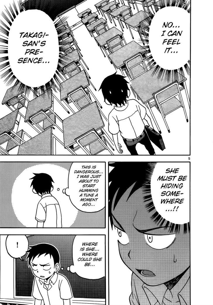 Karakai Jouzu No Takagi-San chapter 6 - page 5