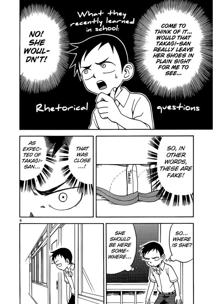Karakai Jouzu No Takagi-San chapter 6 - page 8