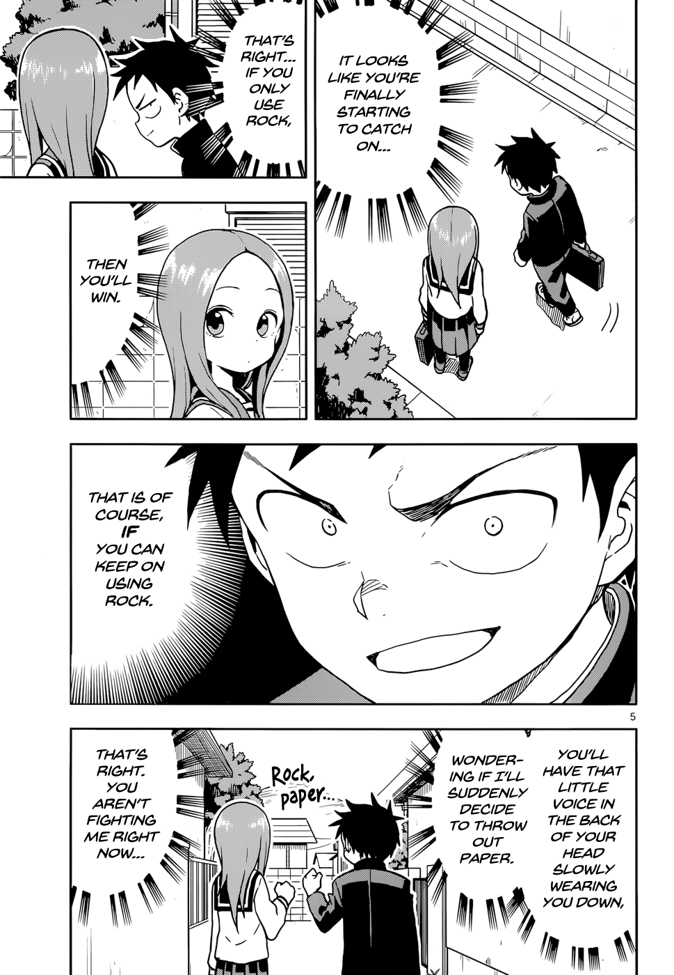 Karakai Jouzu No Takagi-San chapter 110 - page 5