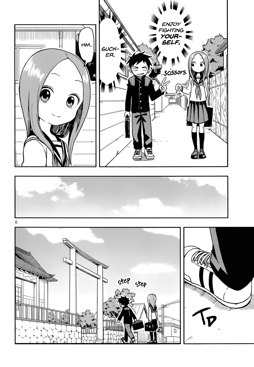 Karakai Jouzu No Takagi-San chapter 110 - page 6