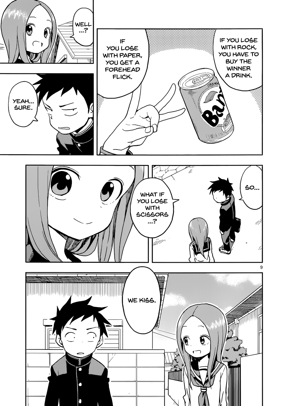 Karakai Jouzu No Takagi-San chapter 110 - page 9