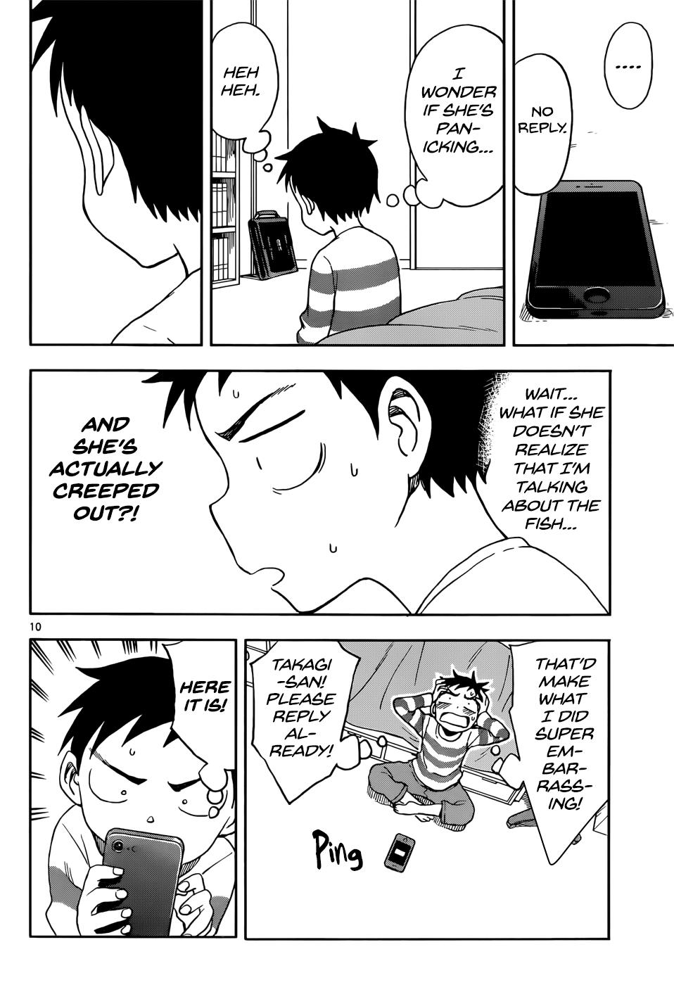 Karakai Jouzu No Takagi-San chapter 76 - page 10
