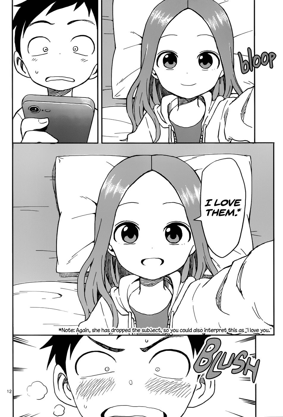 Karakai Jouzu No Takagi-San chapter 76 - page 12