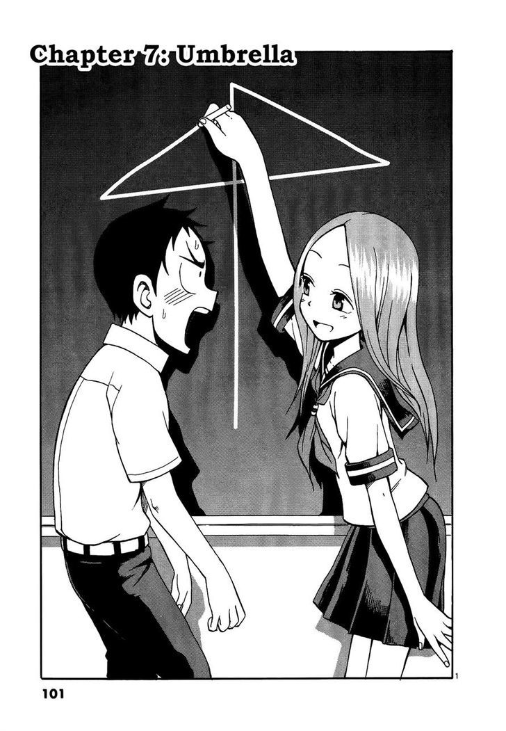 Karakai Jouzu No Takagi-San chapter 7 - page 1