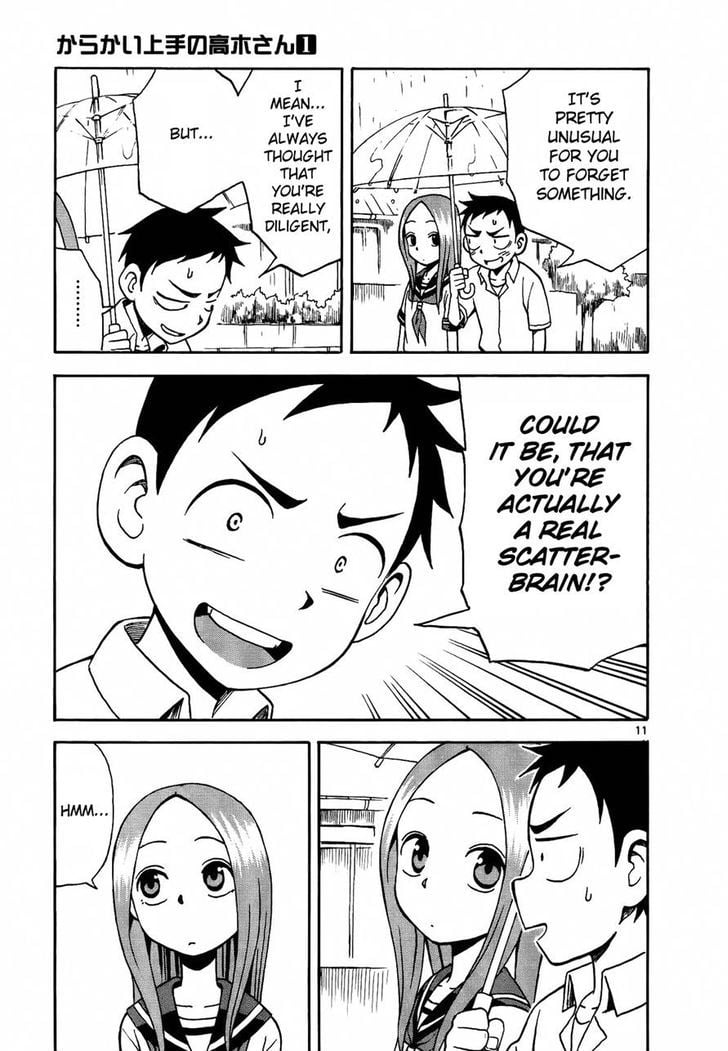 Karakai Jouzu No Takagi-San chapter 7 - page 11