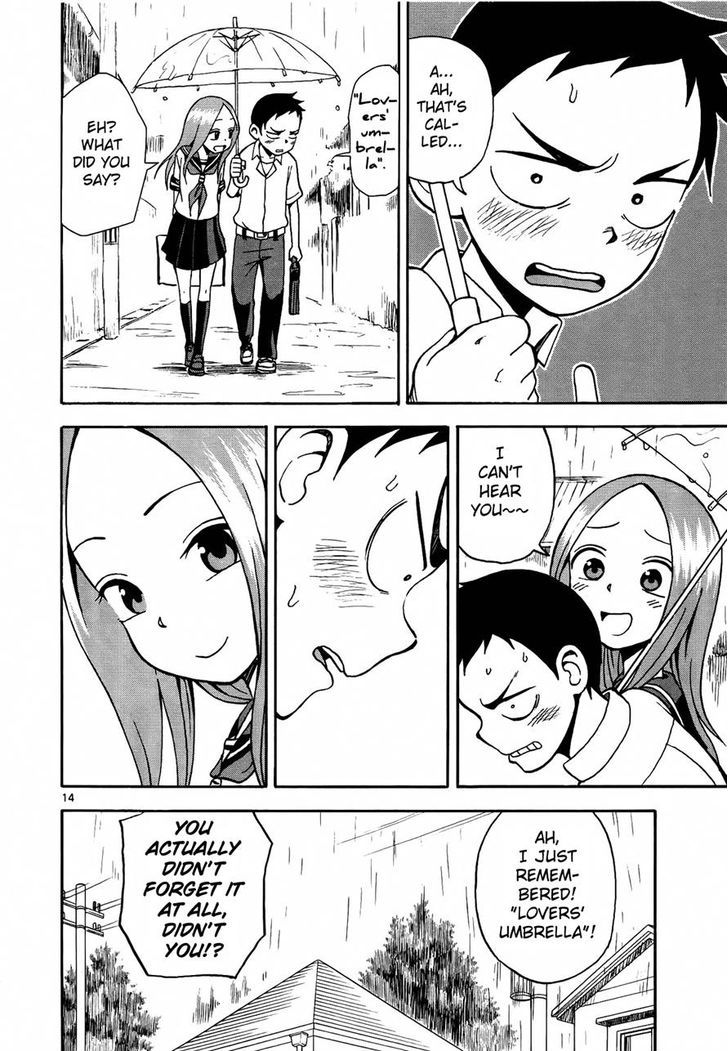 Karakai Jouzu No Takagi-San chapter 7 - page 14