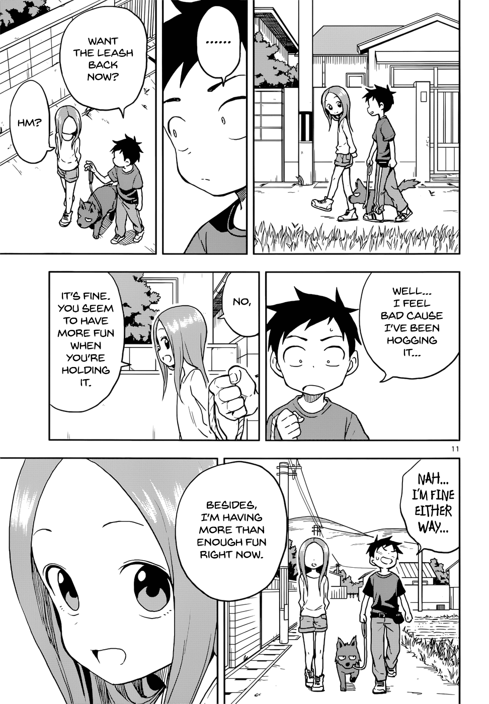 Karakai Jouzu No Takagi-San chapter 111 - page 11