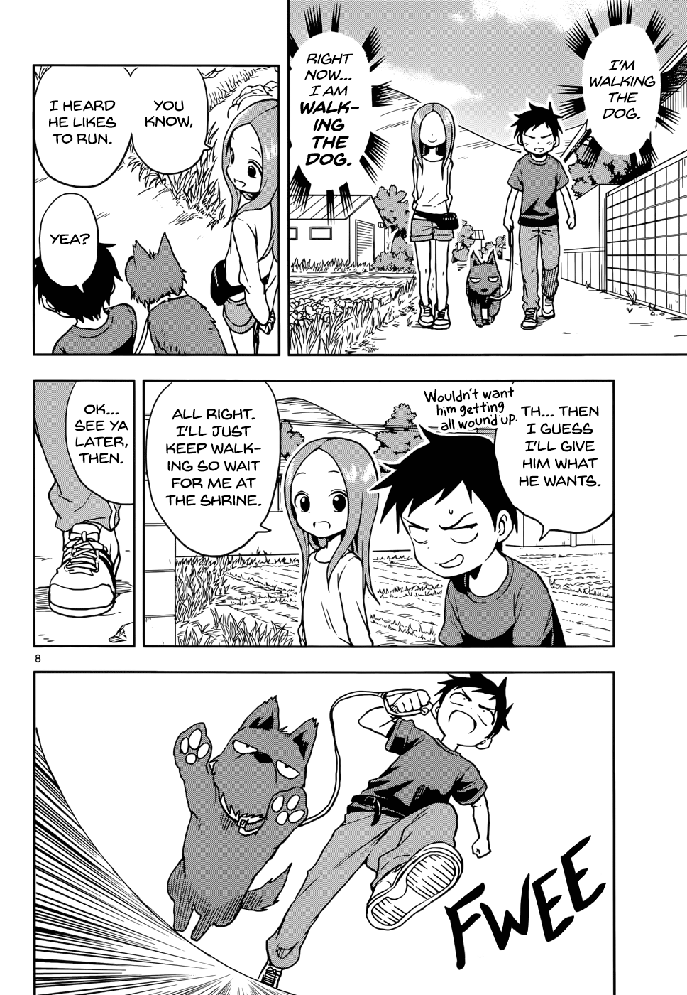 Karakai Jouzu No Takagi-San chapter 111 - page 8