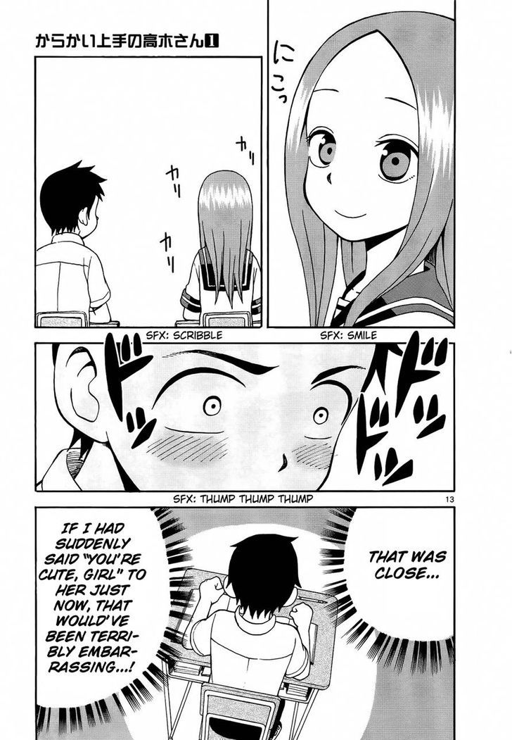 Karakai Jouzu No Takagi-San chapter 8 - page 13