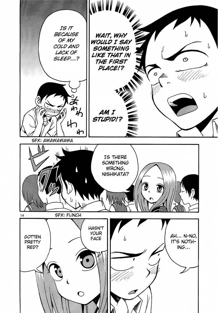 Karakai Jouzu No Takagi-San chapter 8 - page 14