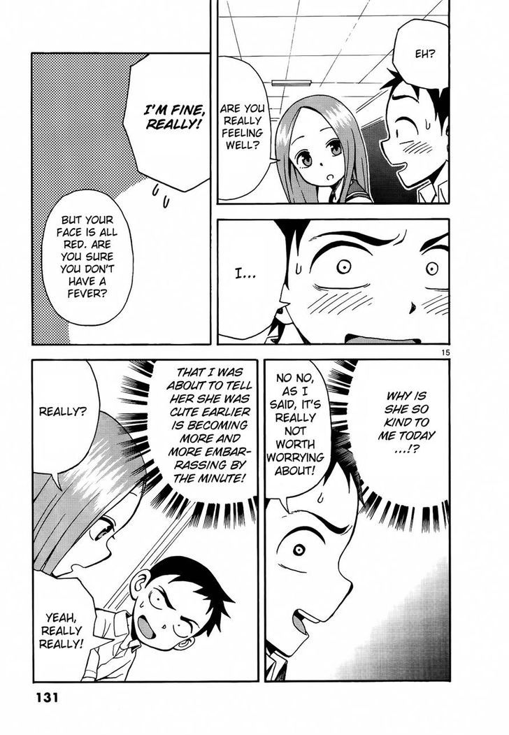 Karakai Jouzu No Takagi-San chapter 8 - page 15