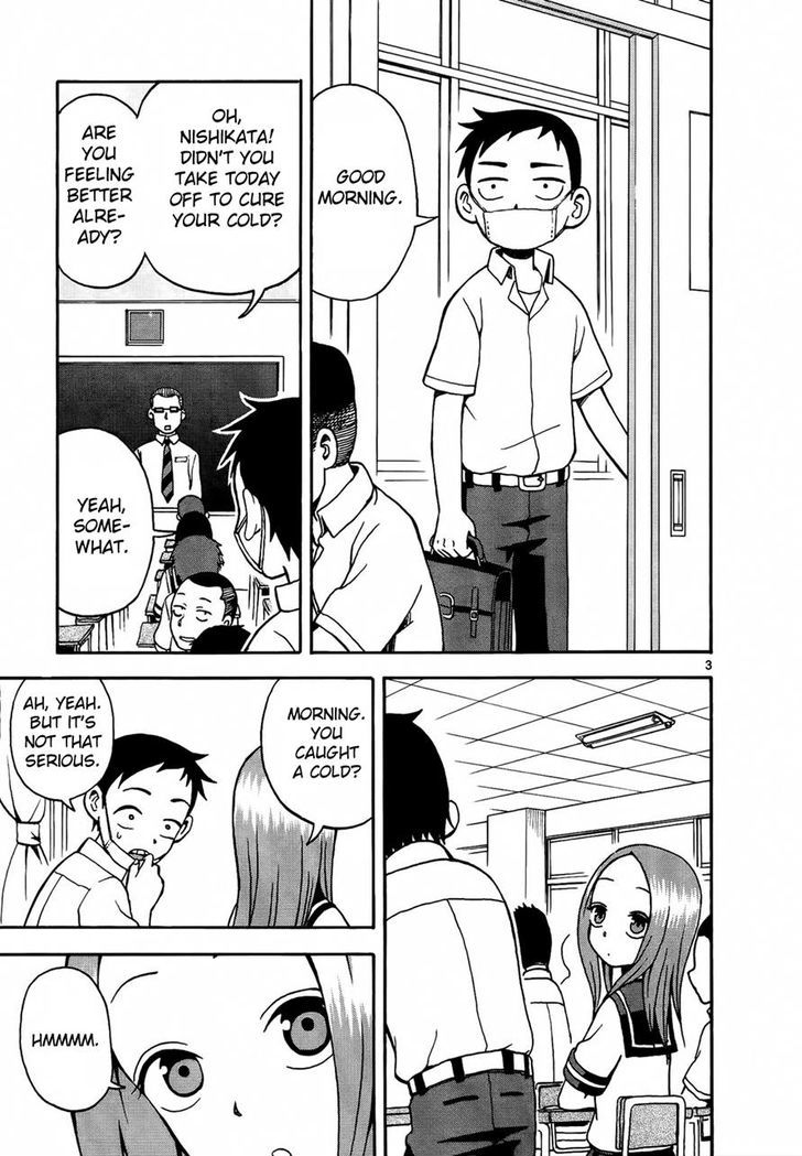 Karakai Jouzu No Takagi-San chapter 8 - page 3