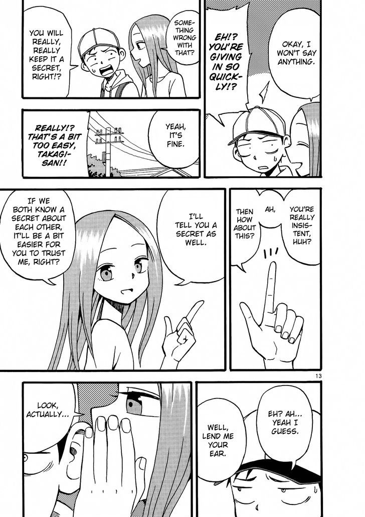 Karakai Jouzu No Takagi-San chapter 9 - page 14