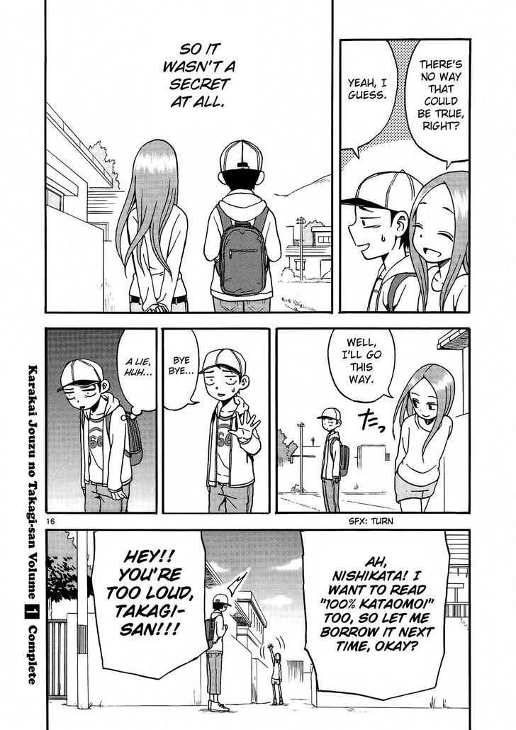Karakai Jouzu No Takagi-San chapter 9 - page 17