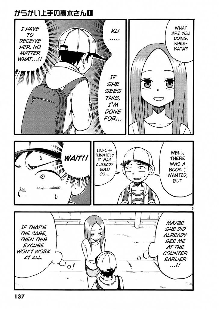 Karakai Jouzu No Takagi-San chapter 9 - page 6