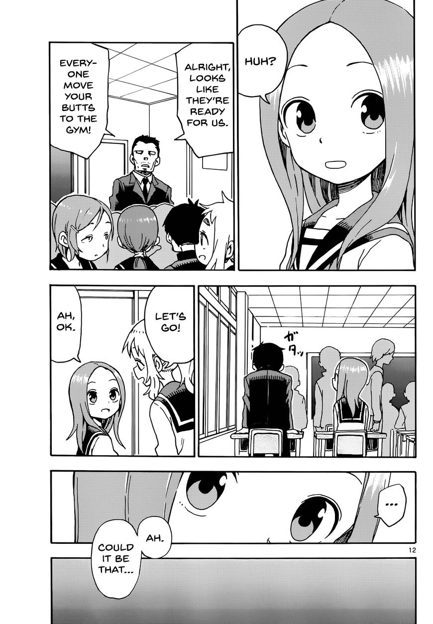 Karakai Jouzu No Takagi-San chapter 48 - page 12