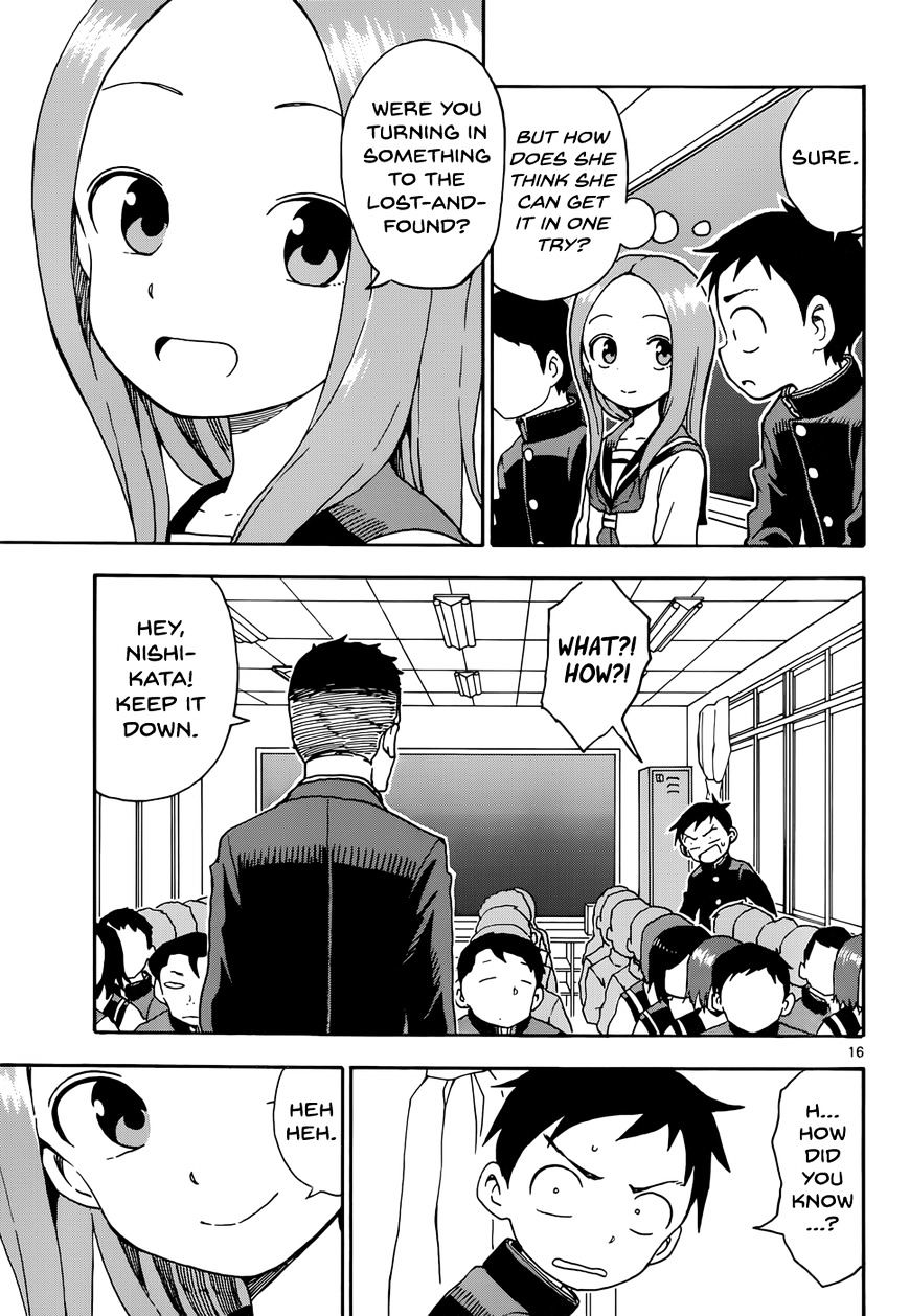 Karakai Jouzu No Takagi-San chapter 48 - page 16