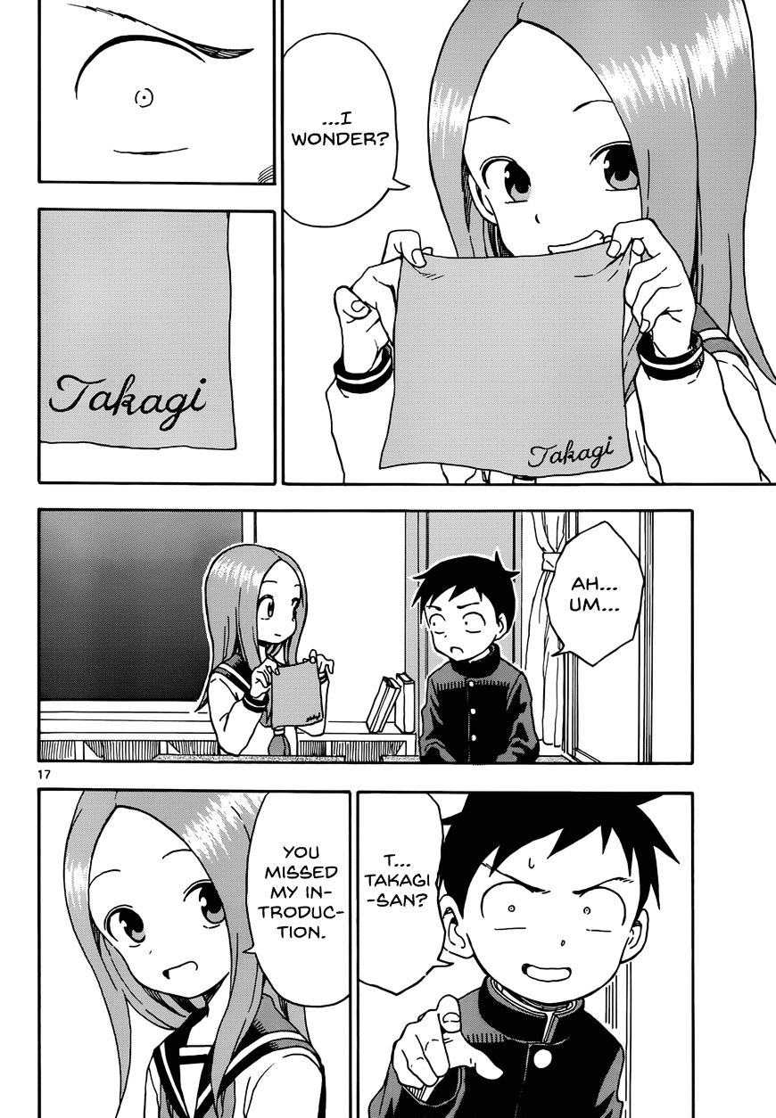 Karakai Jouzu No Takagi-San chapter 48 - page 17