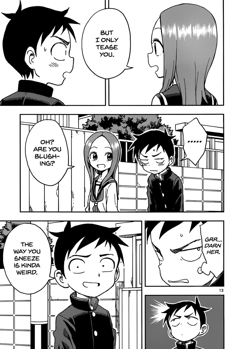Karakai Jouzu No Takagi-San chapter 78 - page 13