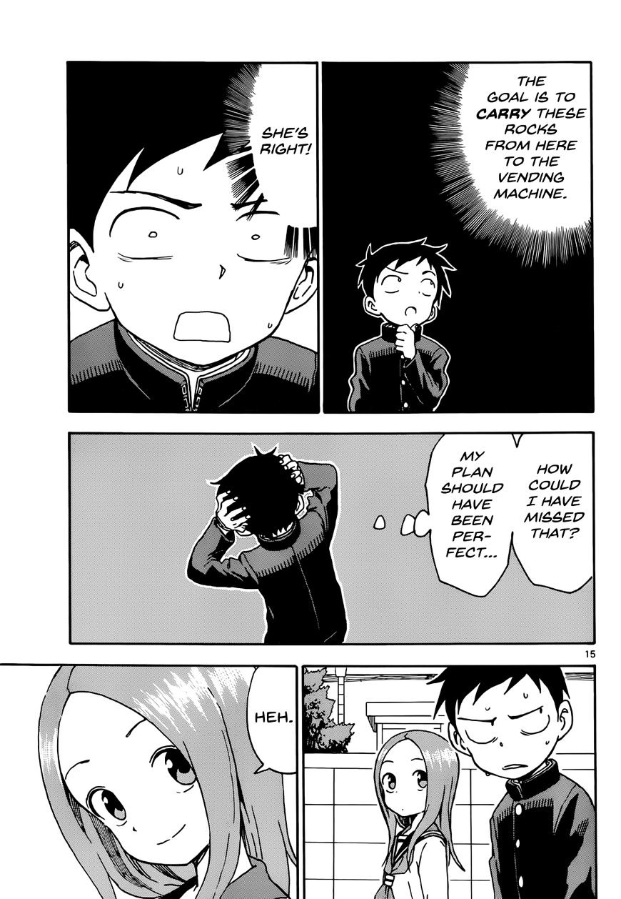 Karakai Jouzu No Takagi-San chapter 49 - page 15