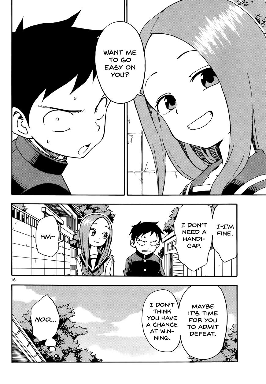 Karakai Jouzu No Takagi-San chapter 49 - page 16