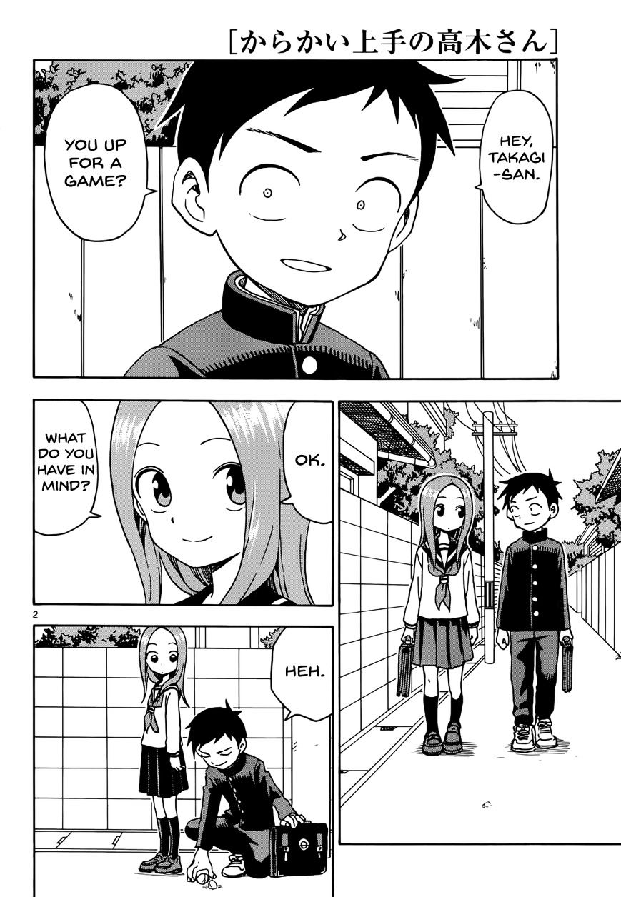Karakai Jouzu No Takagi-San chapter 49 - page 2