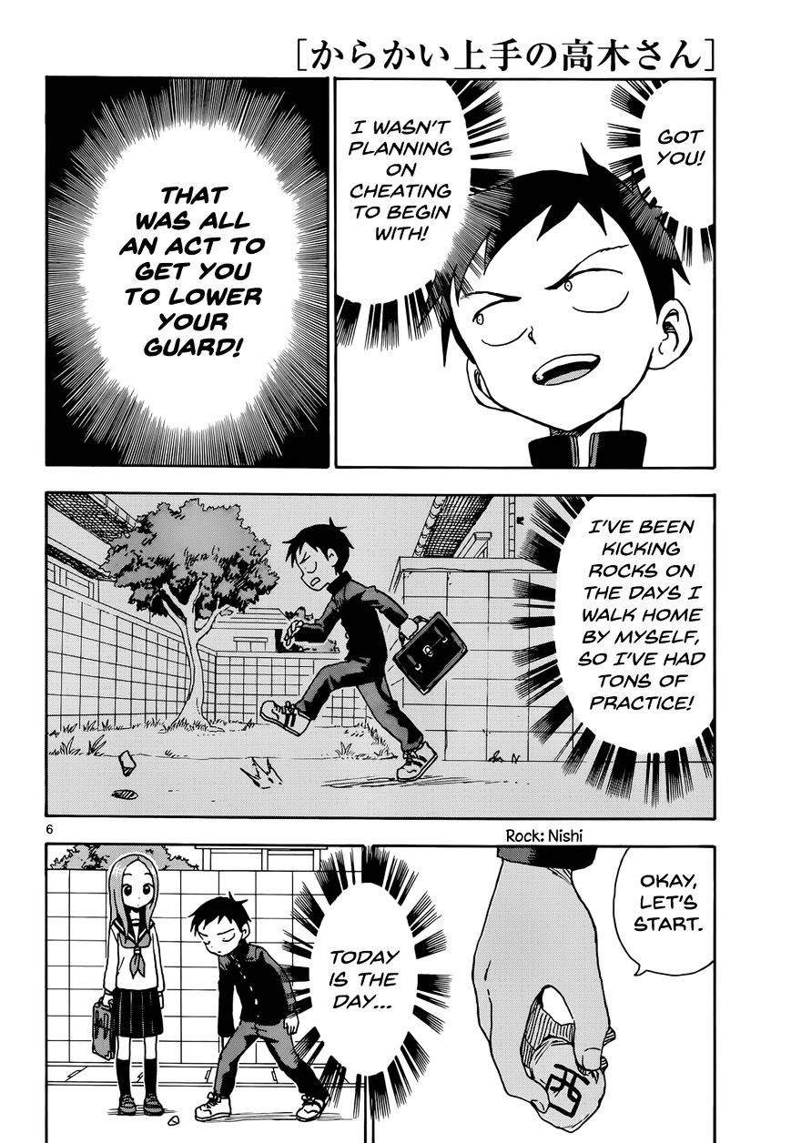Karakai Jouzu No Takagi-San chapter 49 - page 6