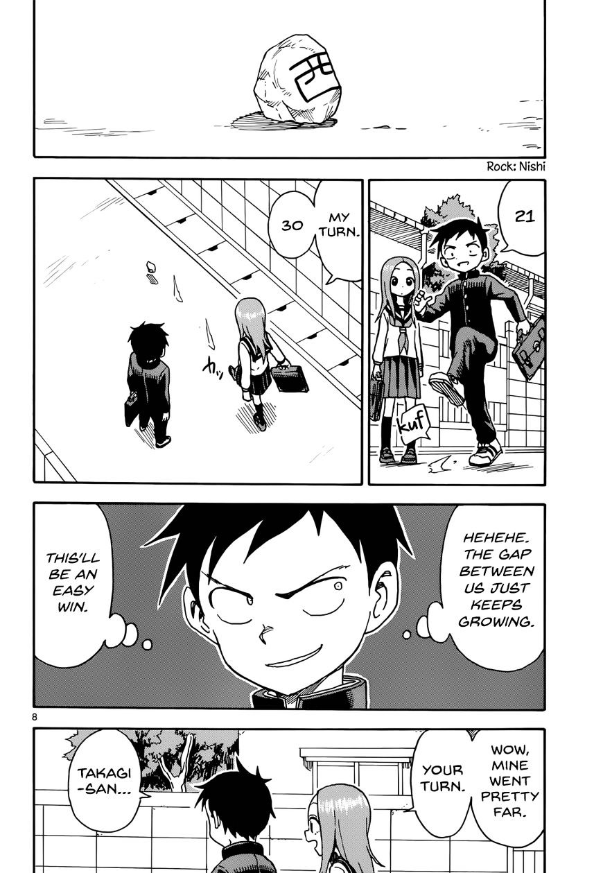 Karakai Jouzu No Takagi-San chapter 49 - page 8