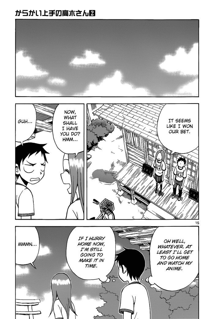 Karakai Jouzu No Takagi-San chapter 10 - page 20