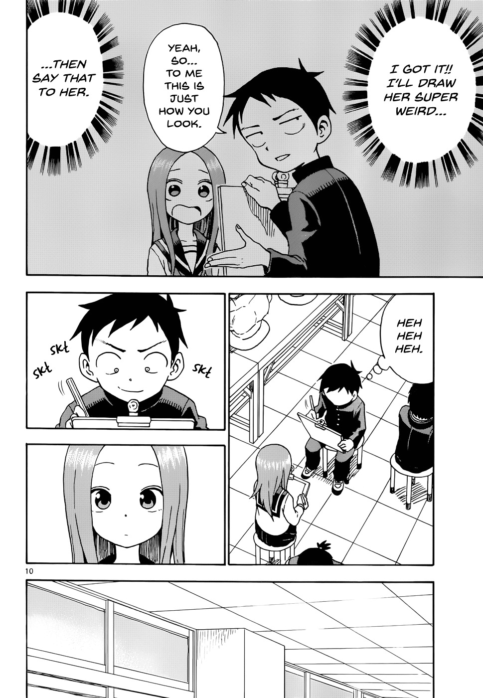 Karakai Jouzu No Takagi-San chapter 50 - page 10
