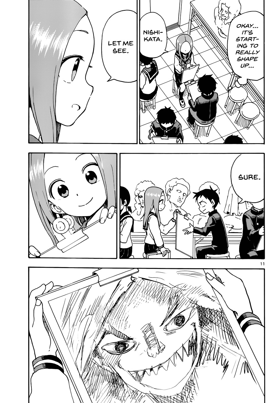Karakai Jouzu No Takagi-San chapter 50 - page 11
