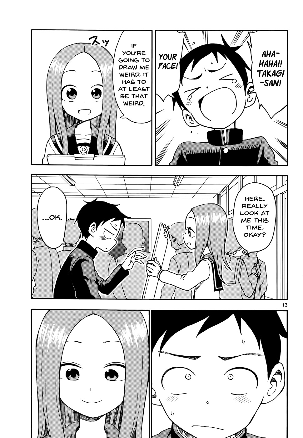 Karakai Jouzu No Takagi-San chapter 50 - page 13