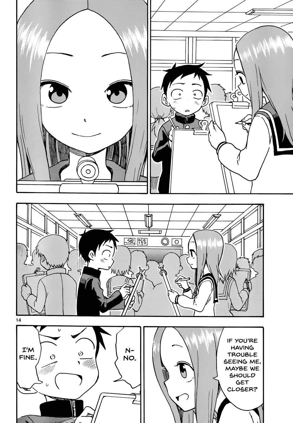 Karakai Jouzu No Takagi-San chapter 50 - page 14