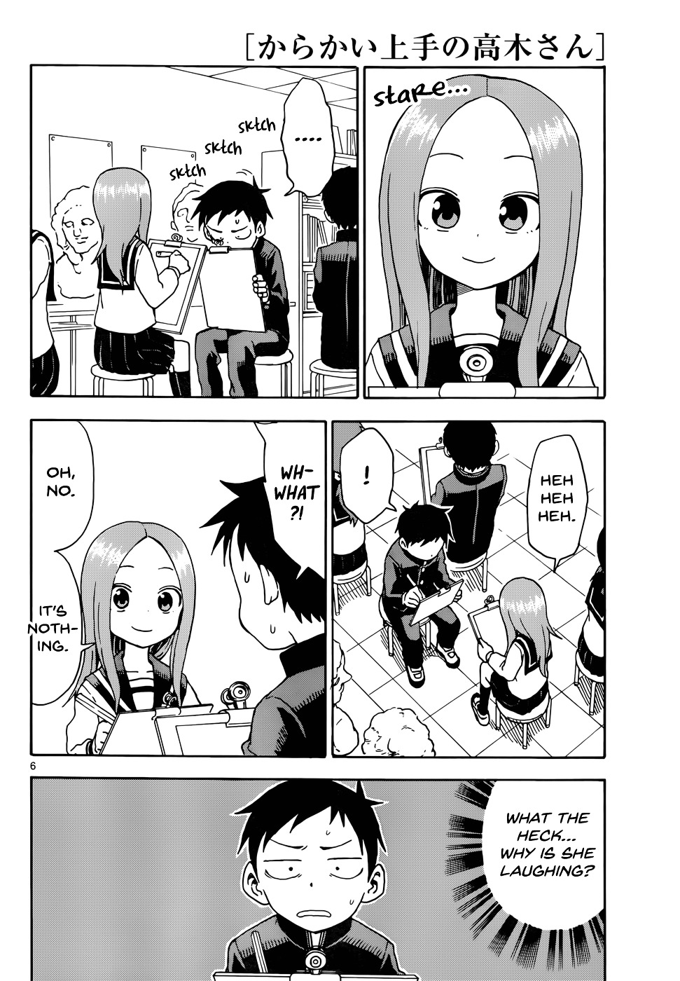Karakai Jouzu No Takagi-San chapter 50 - page 6
