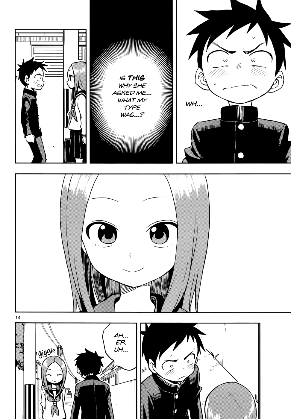 Karakai Jouzu No Takagi-San chapter 114 - page 14