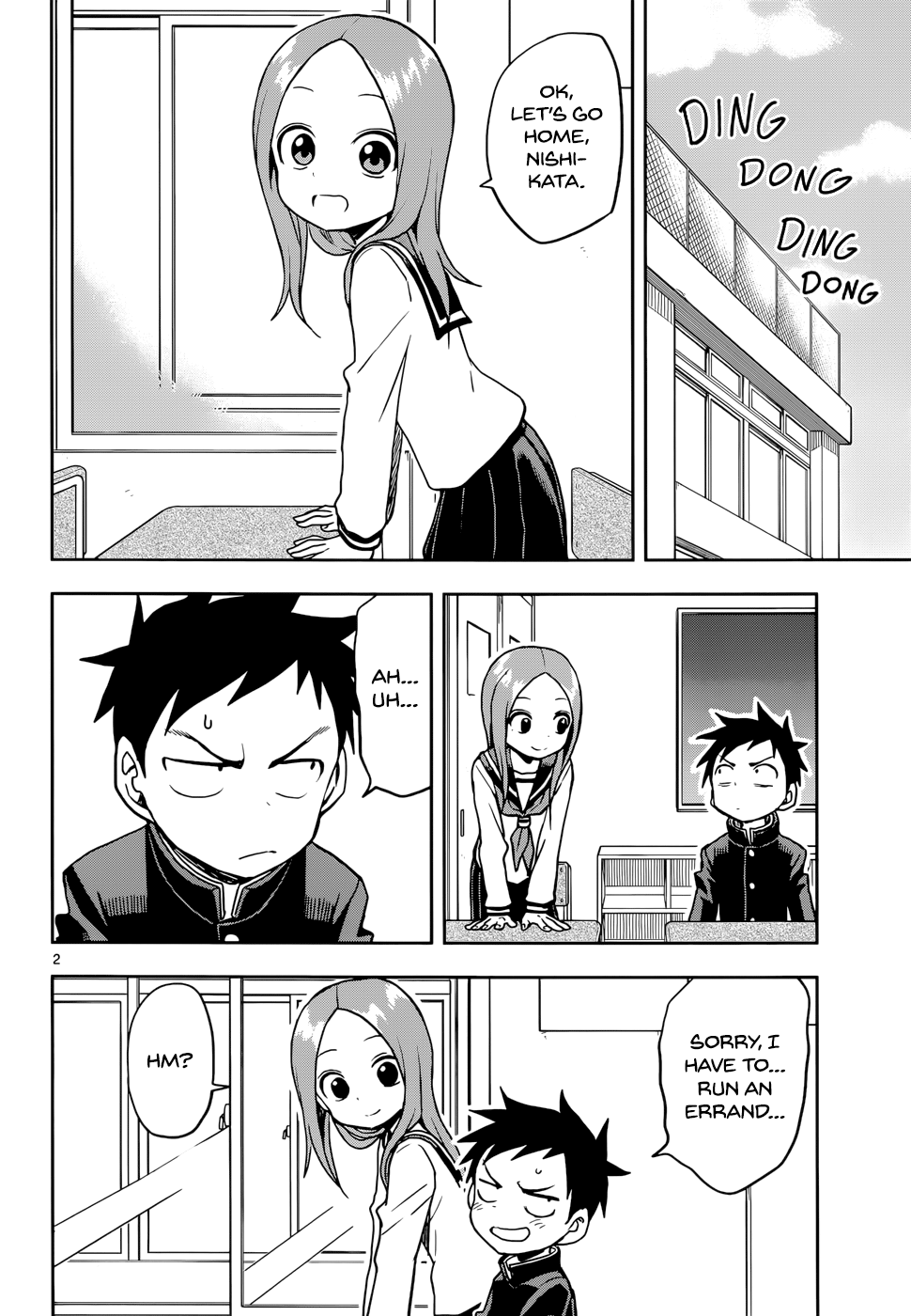 Karakai Jouzu No Takagi-San chapter 114 - page 2