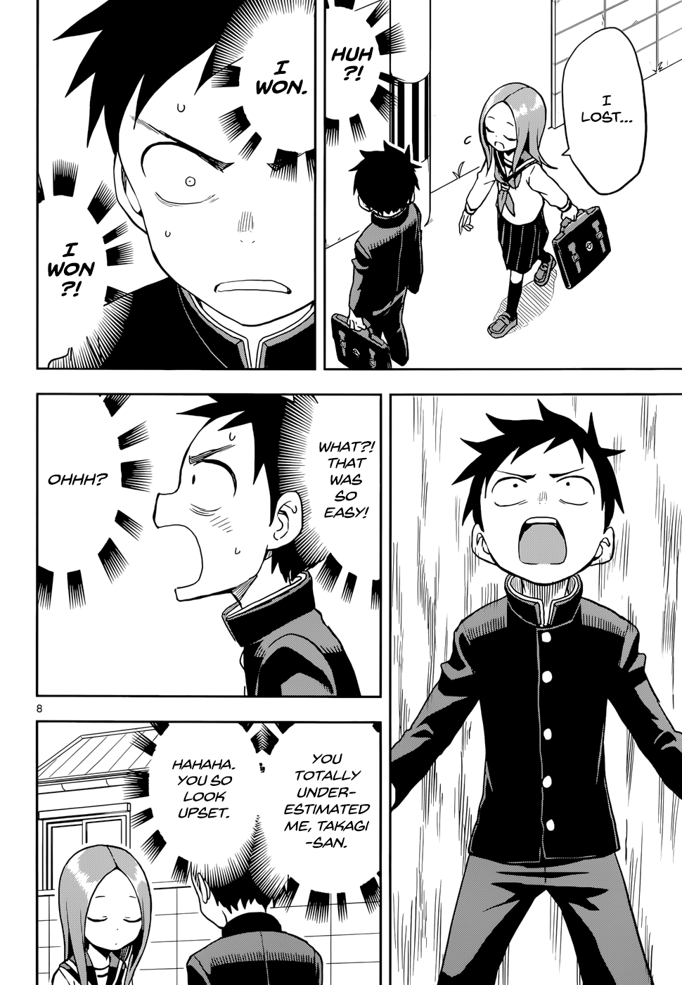 Karakai Jouzu No Takagi-San chapter 114 - page 8